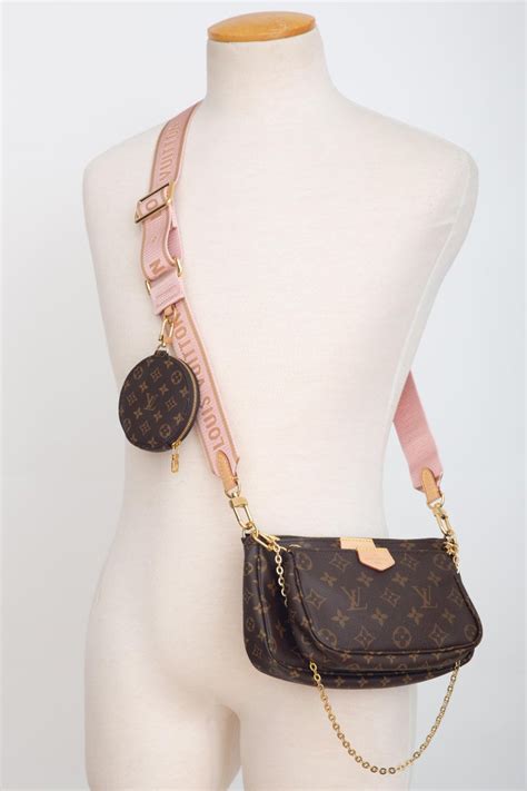 louis vuitton pink cross body bag